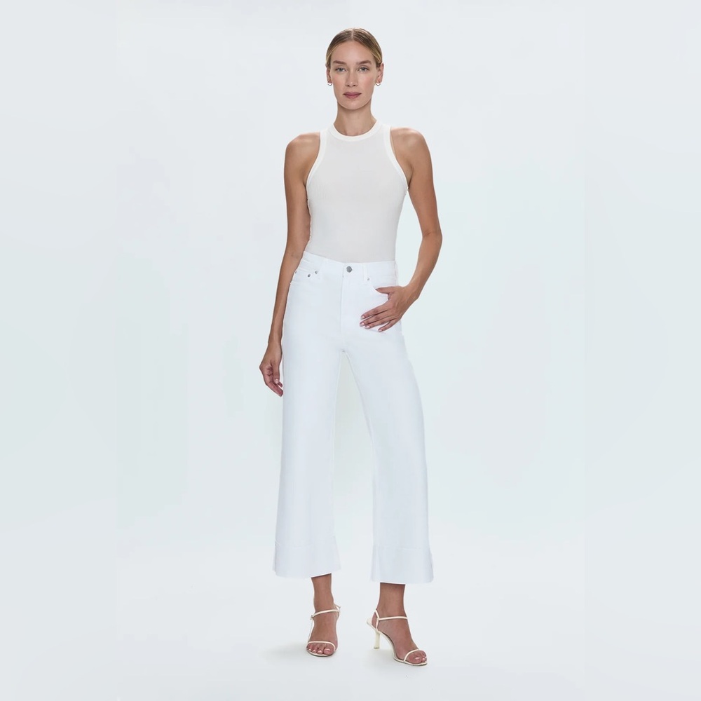 Lana Crop jeans in White